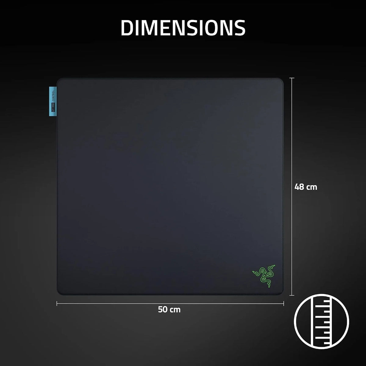 Razer Gigantus V2 Pro Control Friction Large Soft Esports Gaming Mouse Pad - Black