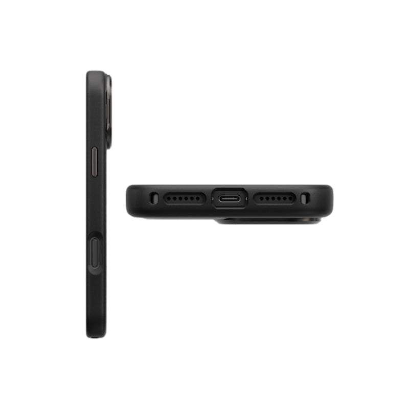UNIQ Hybrid Heldro Pro Magclick Charging Case For Apple iPhone 17 Pro - Black