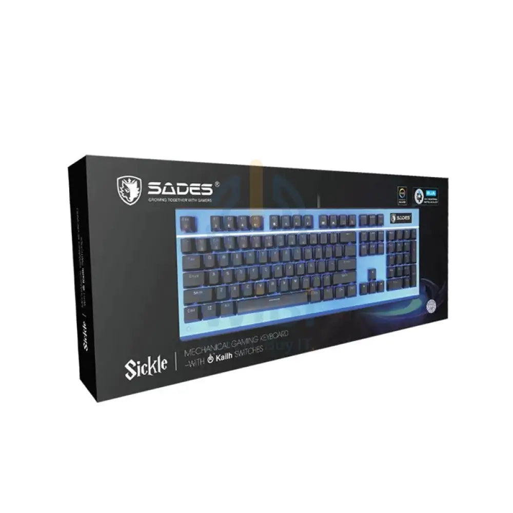 SADES Keyboard Sickle Mechanical Gaming K13 - Blue Accessories > Keyboard & Mouse > Gaming Zone