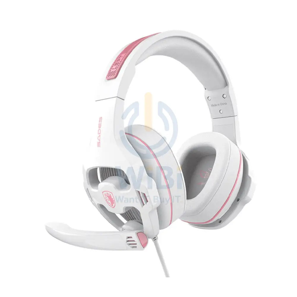 SADES P POWER MULTI-PLATFOM HEADSET - PINK Accessories > Audio > Headphones > Gaming Zone