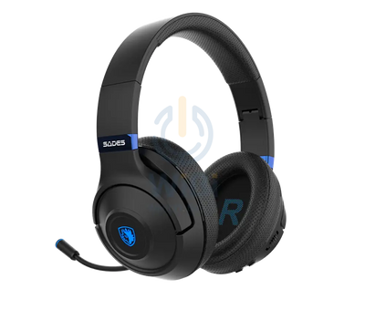 SADES WHISPER WIRELESS-BL HEADSET(SA-205) - Black Accessories > Audio > Headphones