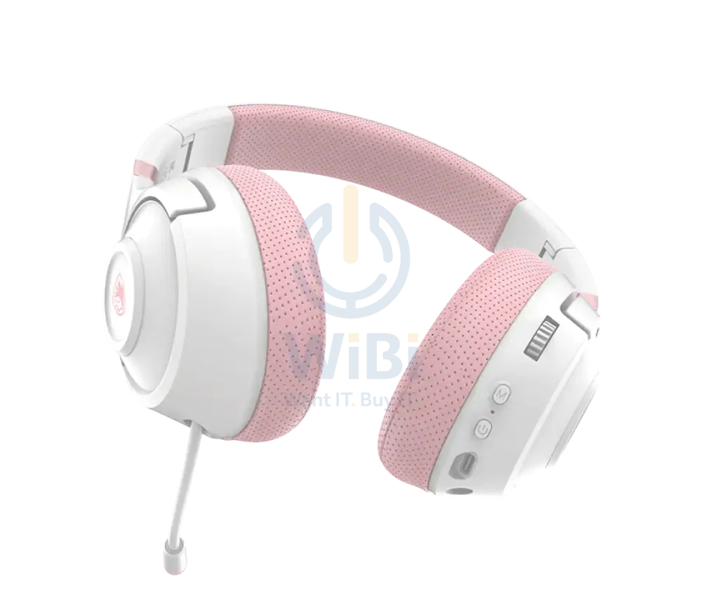 SADES WHISPER WIRELESS-BL HEADSET(SA-205) - PINK Accessories > Audio > Headphones