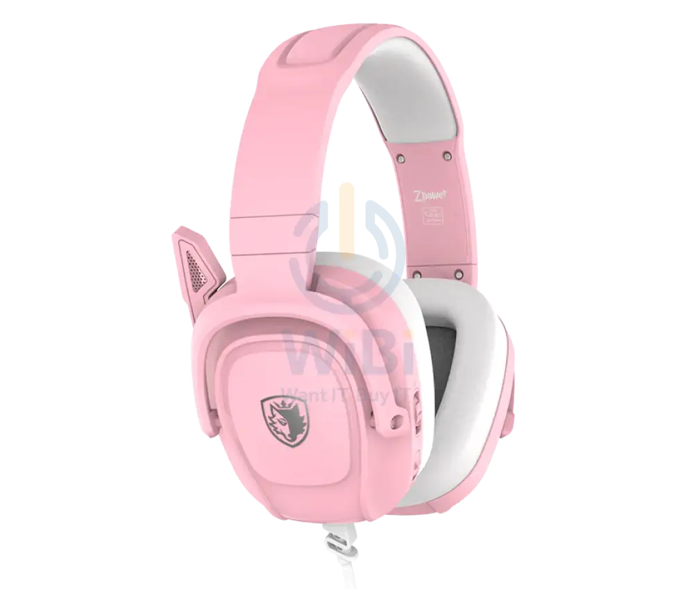 Sades Z Power Gaming Headset(SA-732) PINK Accessories > Audio > Headphones > Gaming Zone