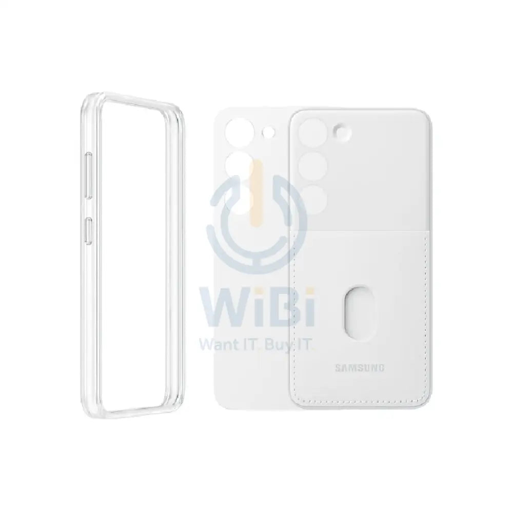 Samsung Frame Case - Samsung Galaxy S23 / White Accessories > Mobiles & Tablets > Mobiles > Covers & Cases
