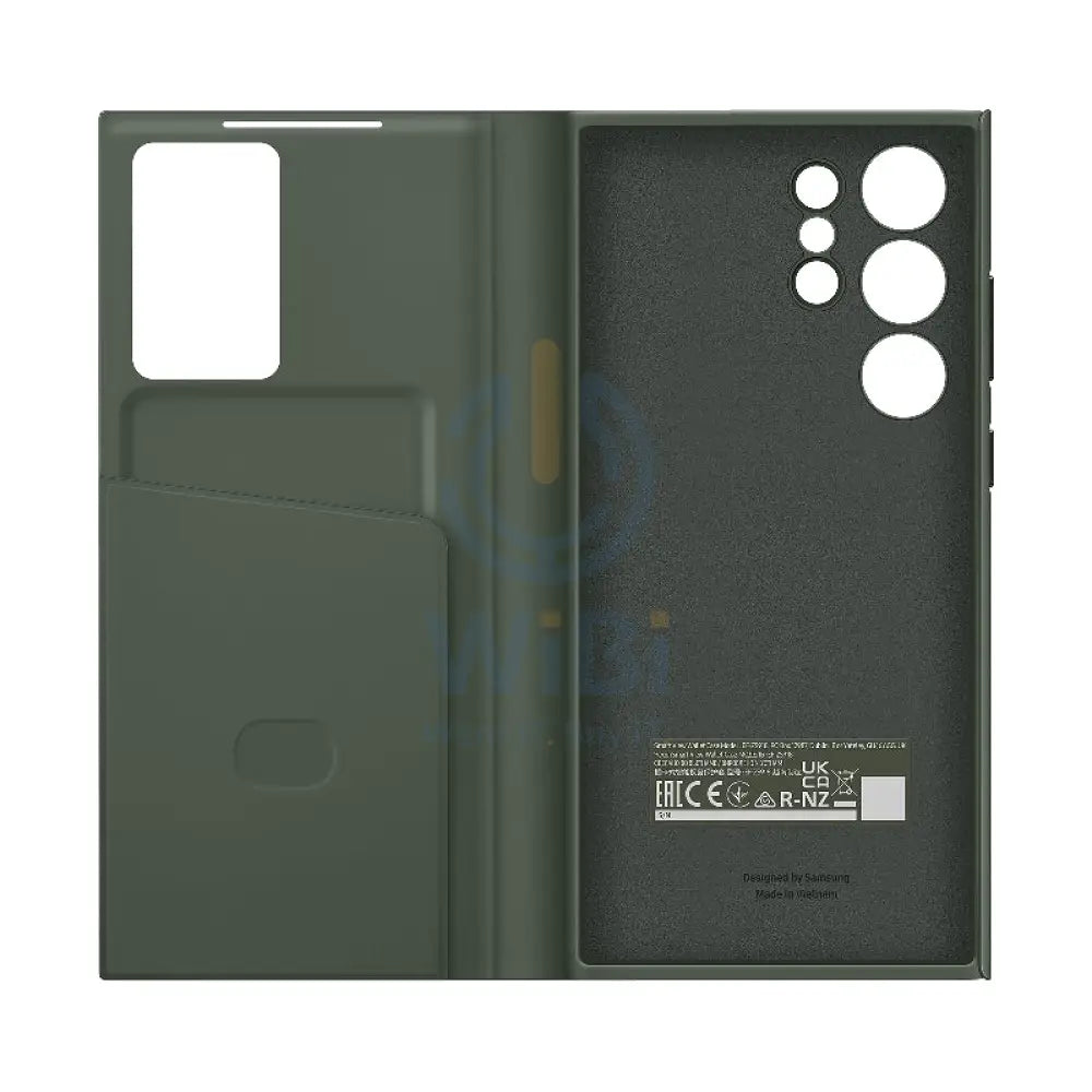 Samsung S23 Ultra Smart View wallet case - Green Accessories > Mobiles & Tablets > Mobiles > Covers & Cases