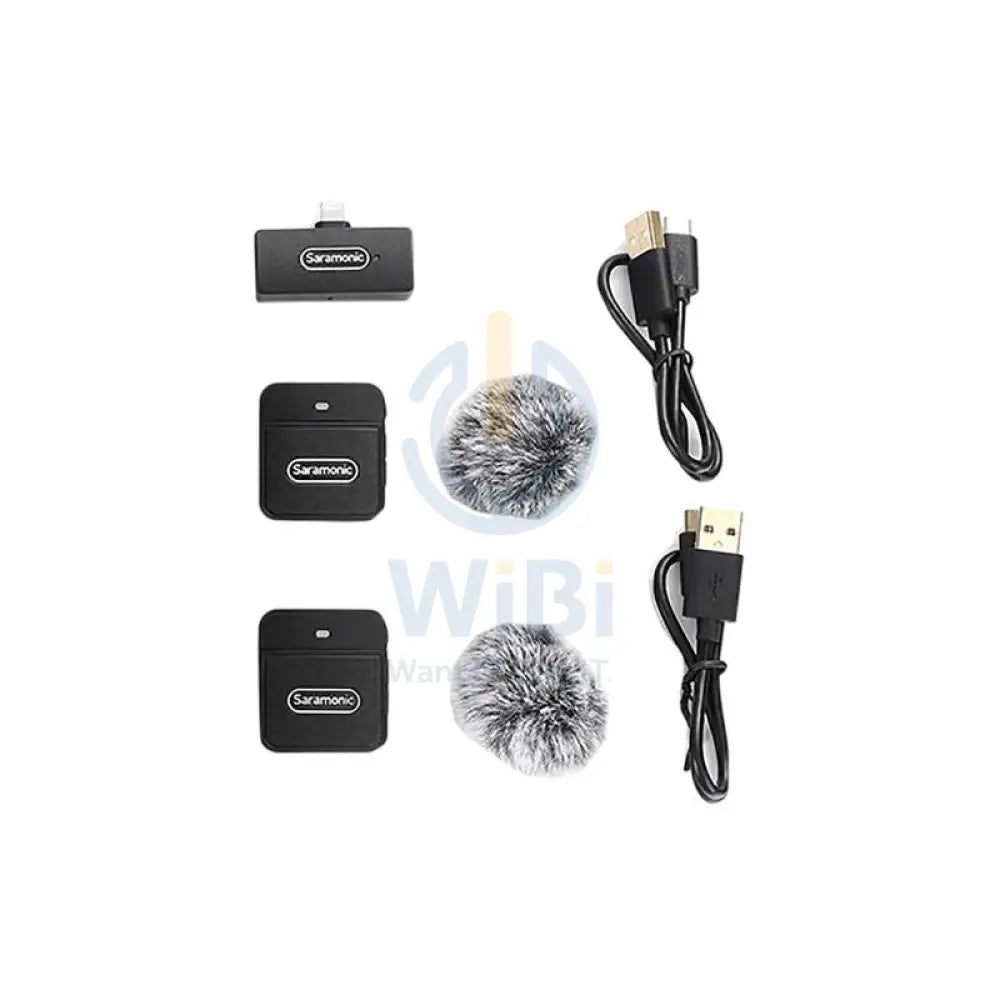Saramonic Lightning 2.4G Dual Channel Wireless Microphone Blink100 B4 Accessories > Audio > Microphone