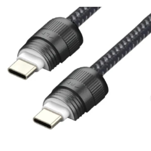 SIA Power Link Fabric Braided Cable - USB-C / 60W / 1.2 Meter / Black