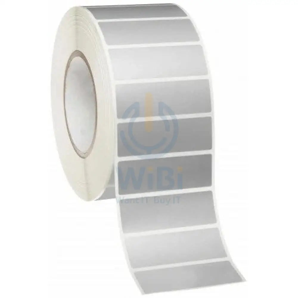 Silver Polyester labels 50mm x 25mm Accessories > Printers & Scanners > Printers > Barcode Label