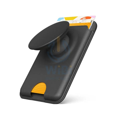 Sinjimoru M-Tap Tok Grip Wallet - Black Accessories > Mobiles & Tablets > Mobiles > Grips