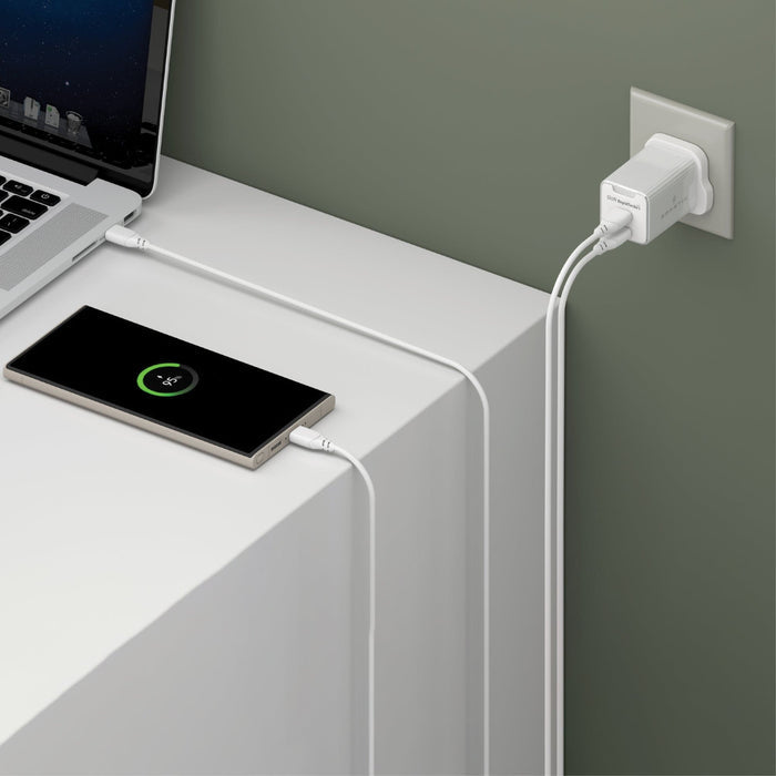 Smartix Premium GaN Wall Adapter - 65W / USB-C / White