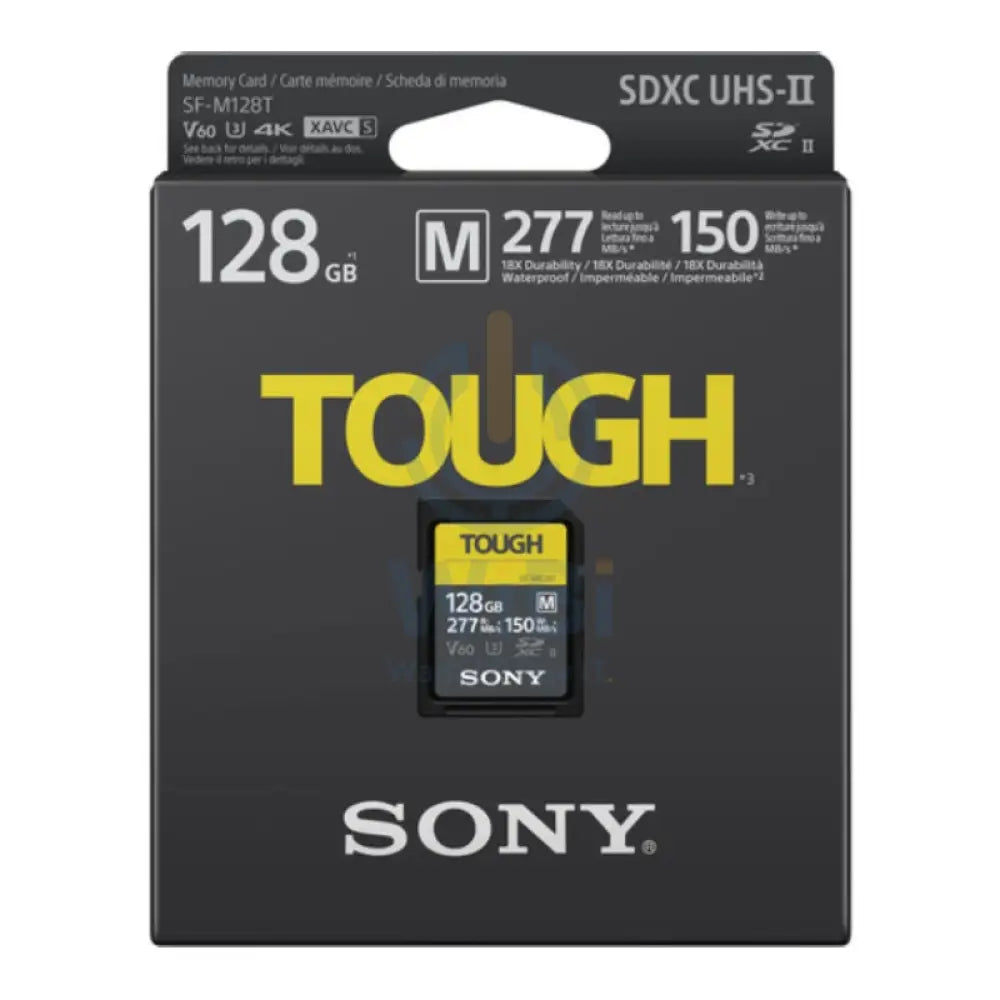 Sony SF-M128T/T1 128GB SF-M TOUGH Series UHS-II SDXC Memory Card Storage > Memory Cards