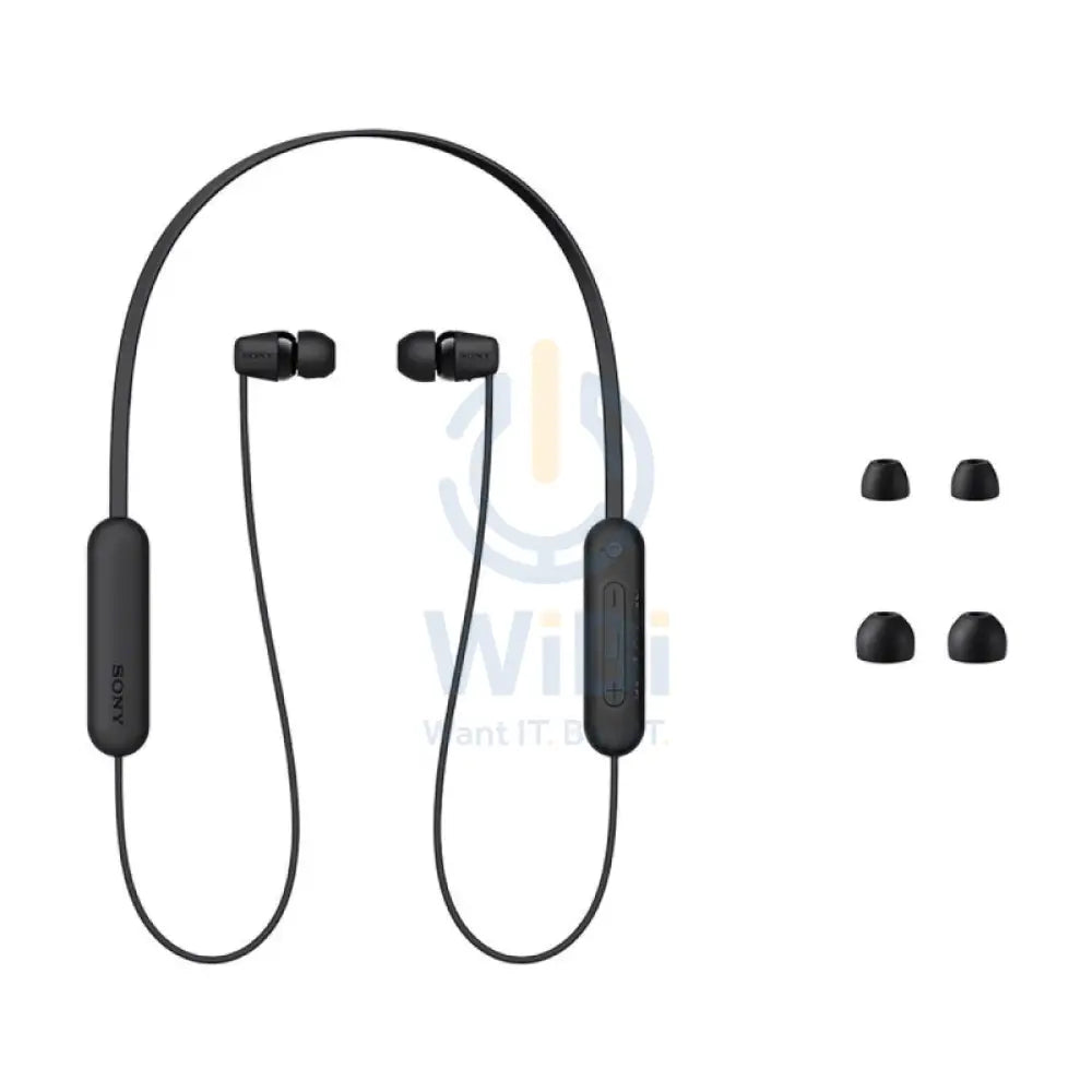 Sony WI-C100 Neckband - Wireless / In-Ear / Black Accessories > Audio > Headphones