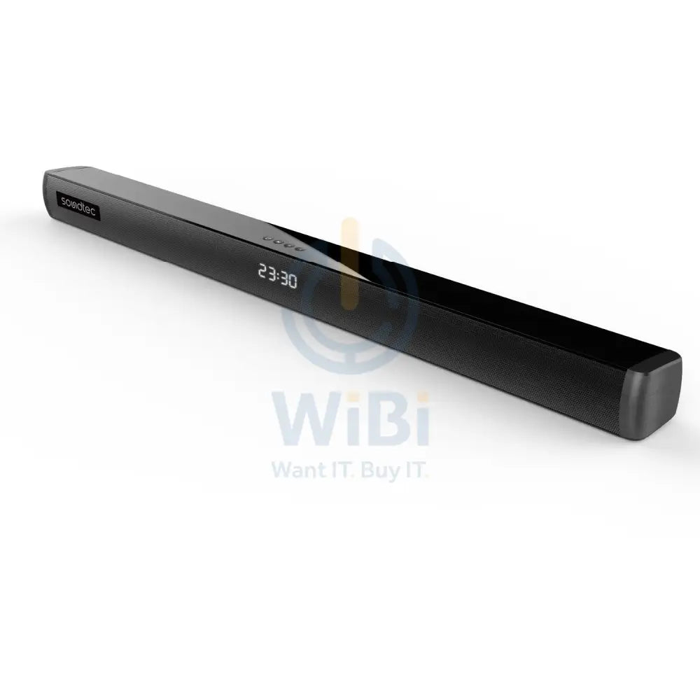 Soundtec By Porodo 2.1 CH Soundbar With Wireless Subwoofer - Black Accessories > Audio > Speakers