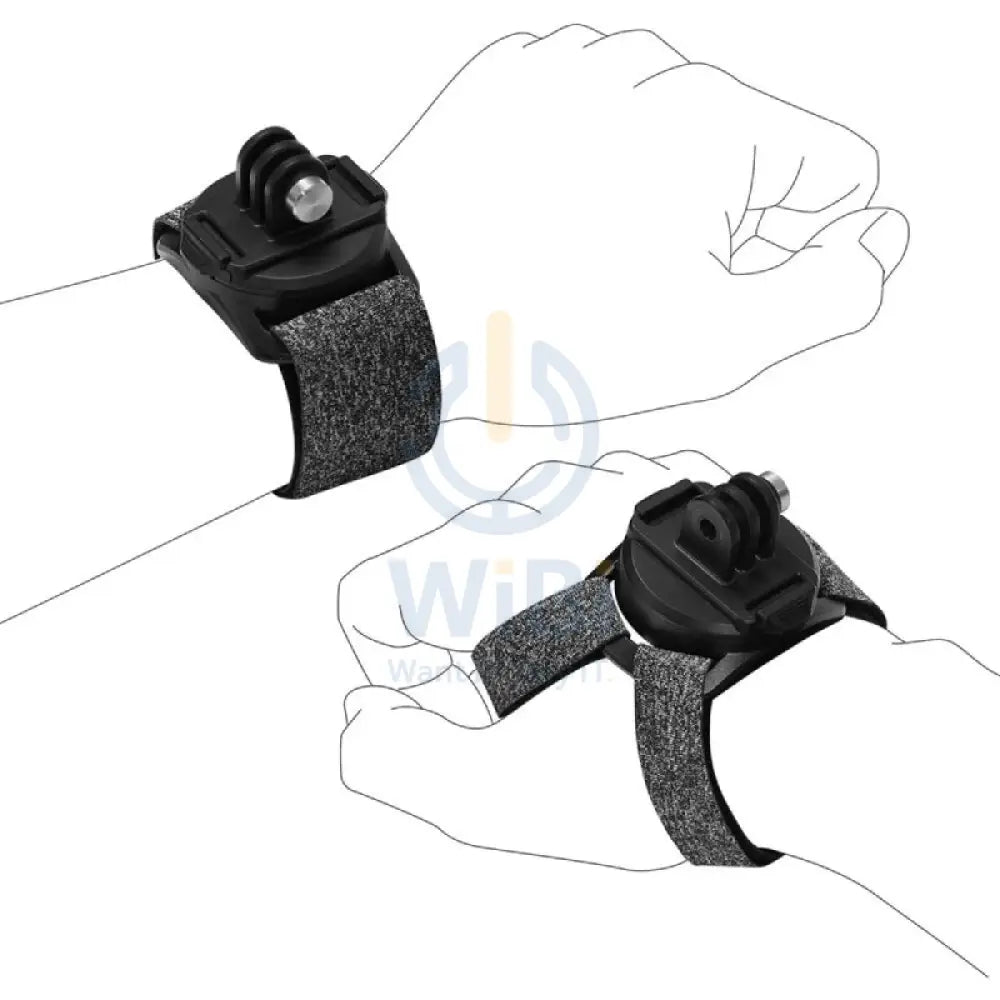 TELESIN 360 Degree Steerable Wrist Strap for Action Camera Accessories > Cameras