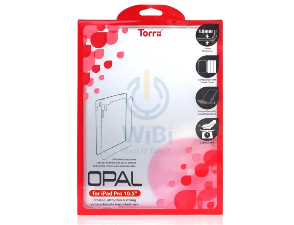 Torrii Opal Smart Cover - iPad 10.5’’ / Matt Clear Accessories > Mobiles & Tablets > Tablets > Covers & Cases