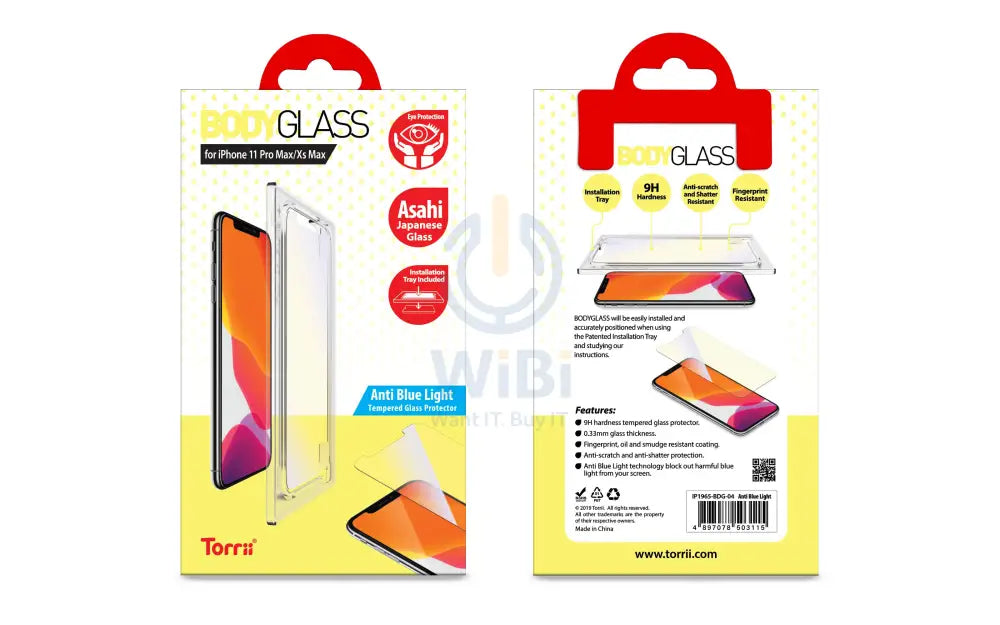 Torrii Screen Protector - iPhone 11 Pro Max / Anti Blue Light Accessories > Mobiles & Tablets > Mobiles > Screen