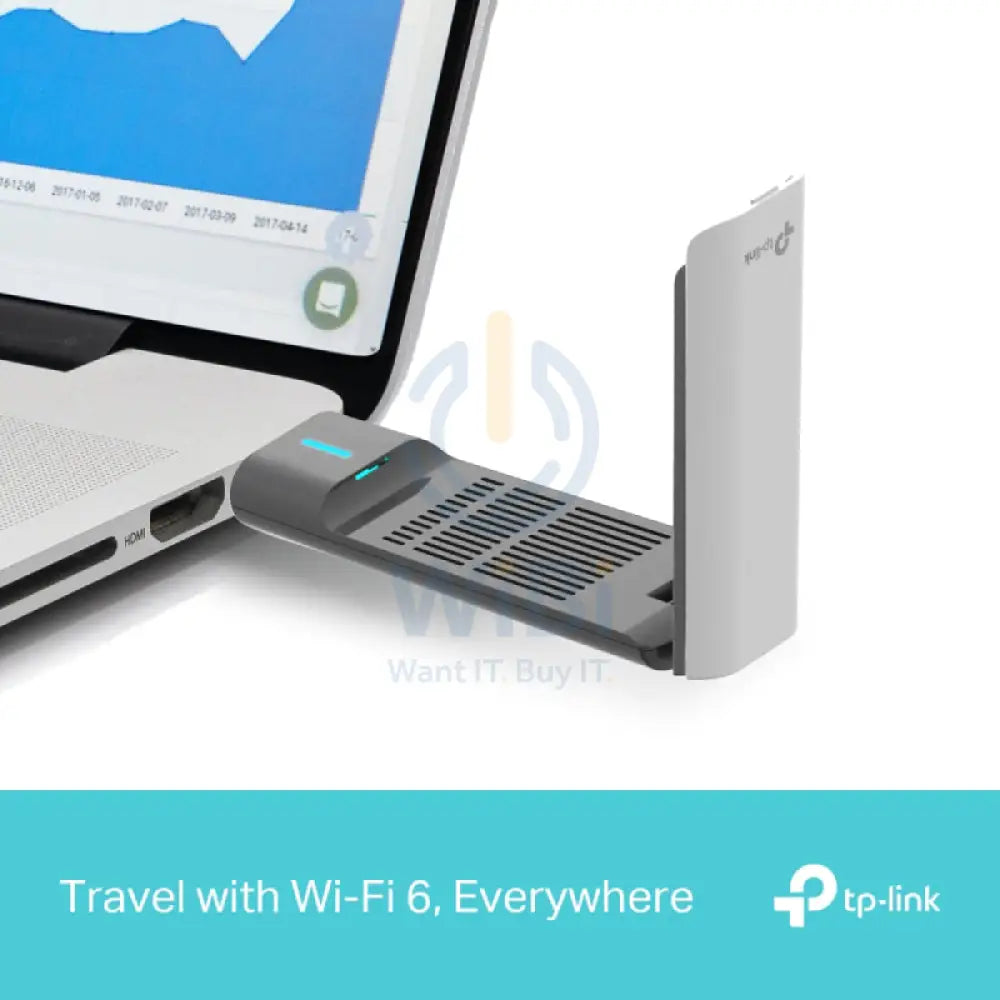 TP-Link (Archer TX50UH) AX3000 High Gain Wireless USB Adapter - 5GHz(2402 Mbps) Networking Products > Wireless USB