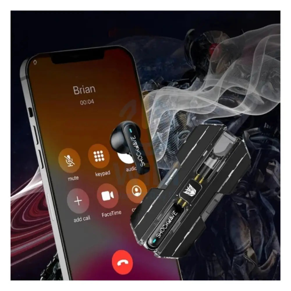 Transformers TF-T01 Wireless Bluetooth Earbuds - Black Accessories > Audio > Headphones