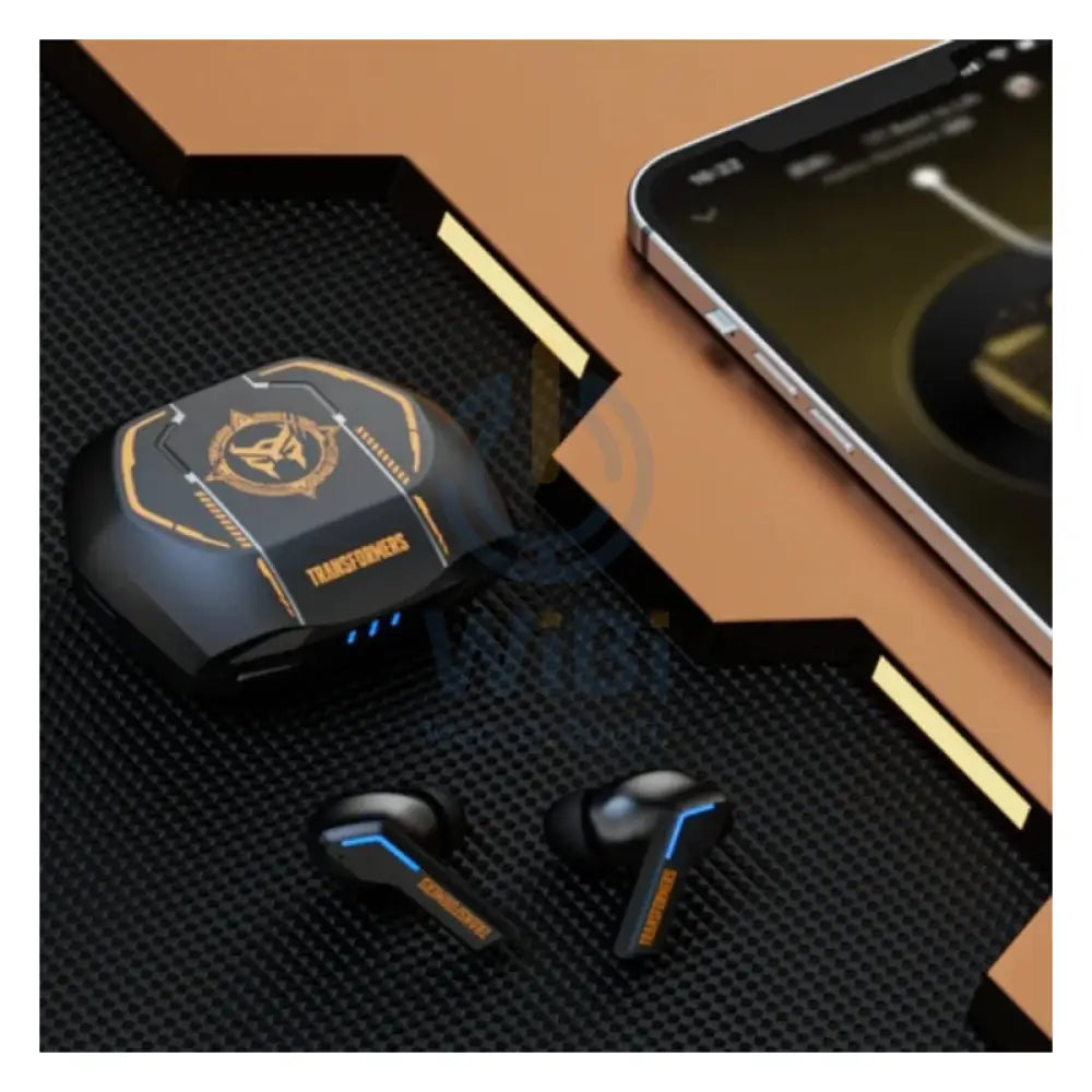 Transformers TF-T06 Wireless Bluetooth Earbuds - Black Accessories > Audio > Headphones