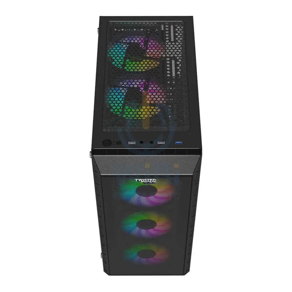 Twisted Minds Apex-03 Mid Tower ARGB Gaming Fan Case - Black Gaming Consoles > Gaming Zone