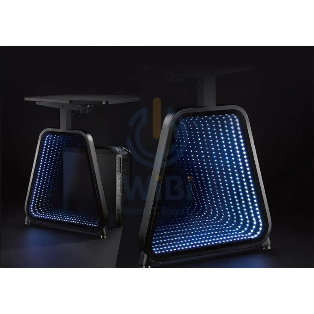 Twisted Minds INFINITY Gaming Desk with RGB Glass Legs (120*60*75 cm) Accessories > Other Accessories > Gaming Zone