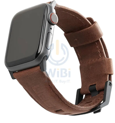 UAG Apple Watch 41mm/40mm/38mm Leather Strap - Brown Accessories > Smart Watches