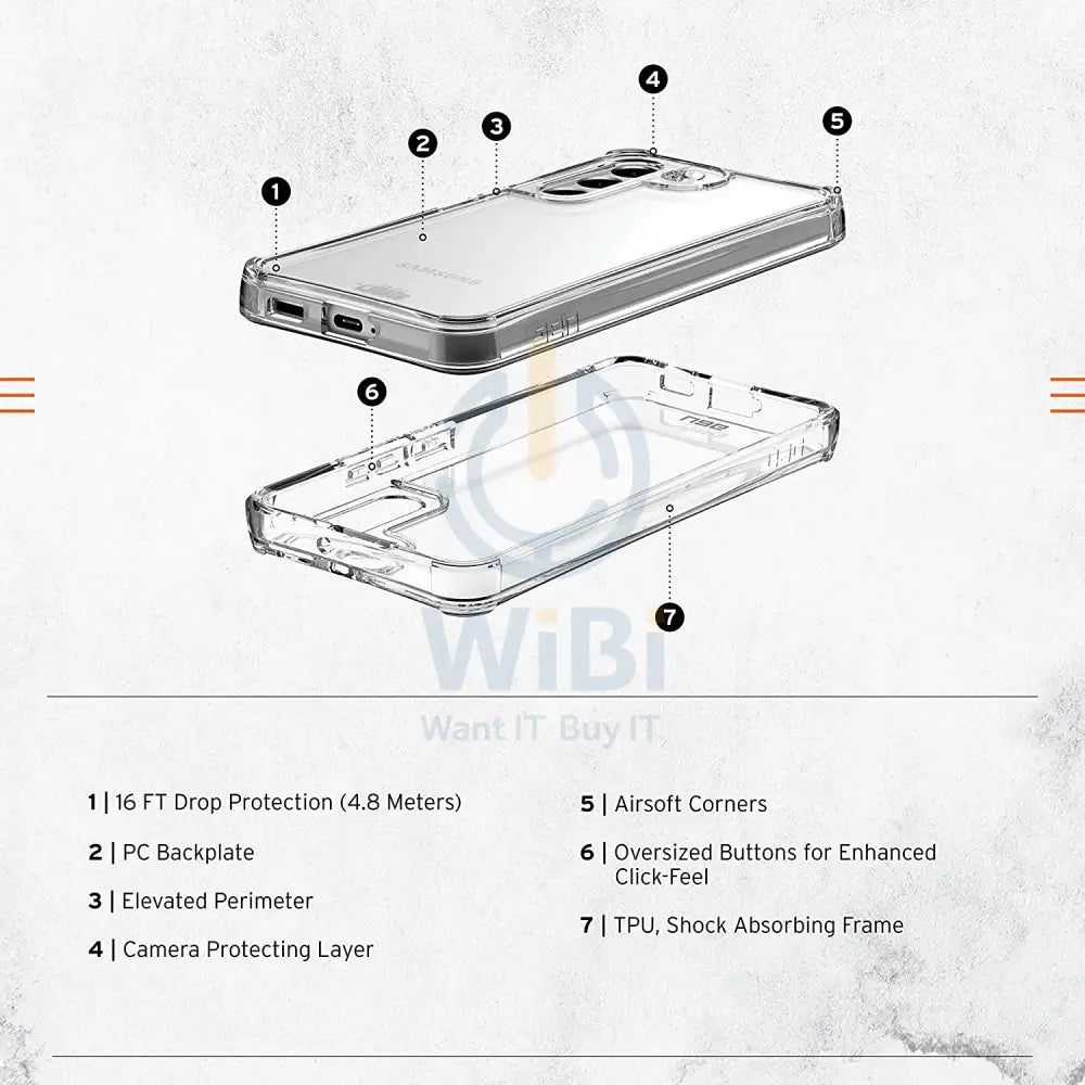 UAG Plyo Case - Samsung Galaxy S22 / Ice Accessories > Mobiles & Tablets > Mobiles > Covers & Cases