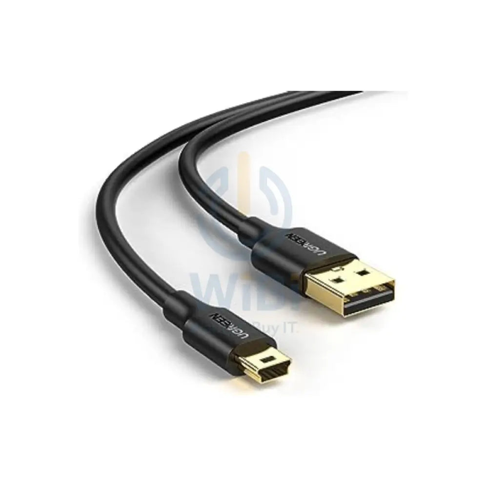 UGREEN USB 2.0 A Male to Mini 5 Pin Male Cable - 1 Meter / Black Accessories > Cables & Converters > Cables > Offer Zone