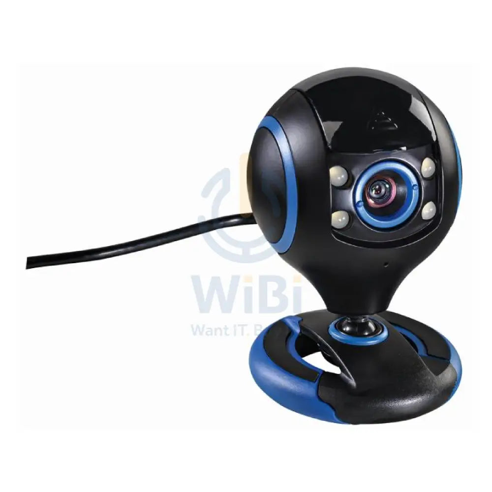 uRage REC 200 HD Streaming Gaming Webcam - 720P / USB-A - Black/Blue Cameras > Webcam > Offer Zone