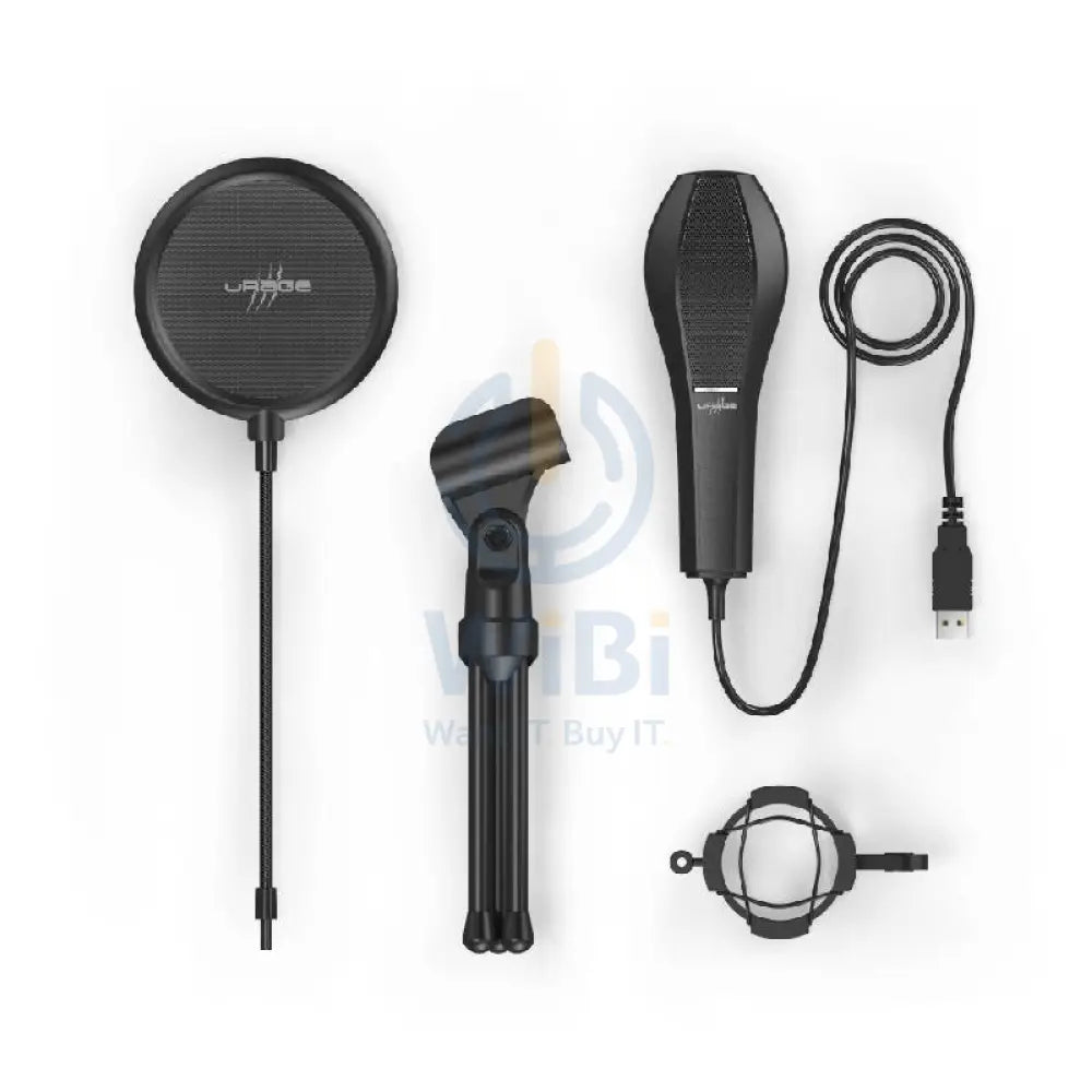 uRage Stream 400 Plus USB Gaming Microphone - 2M / USB - Black Accessories > Audio > Microphone > Offer Zone