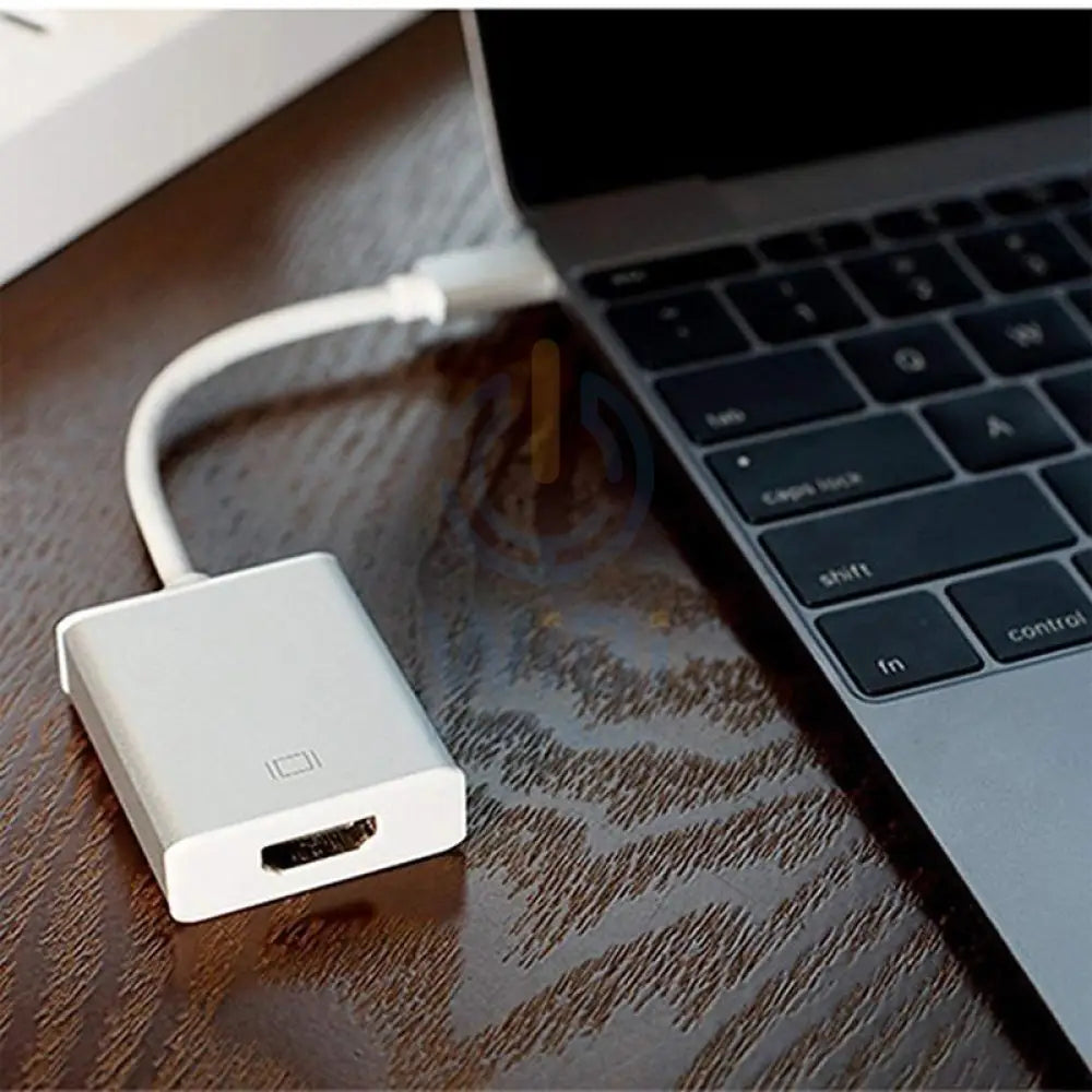 USB-C to HDMI Adapter - USB-C / HDMI / External Video Adapter / White Accessories > Cables & Converters > Audio & Video