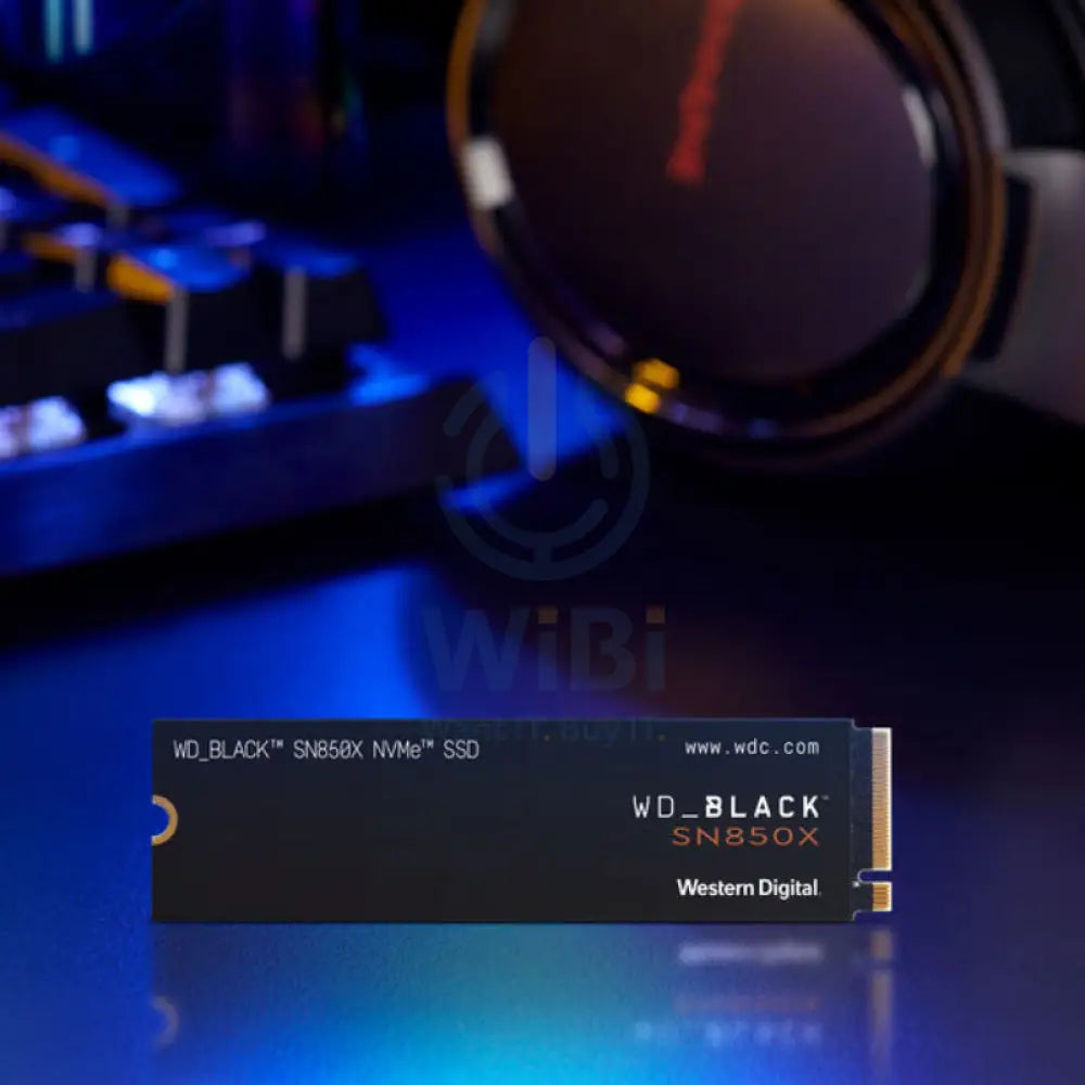 WD Black SN850X Gaming NVMe SSD - 1TB / M.2 2280 / Up to 7300MB/s / PCIe 4 x4 - SSD (Solid State Drive) Storage > Solid