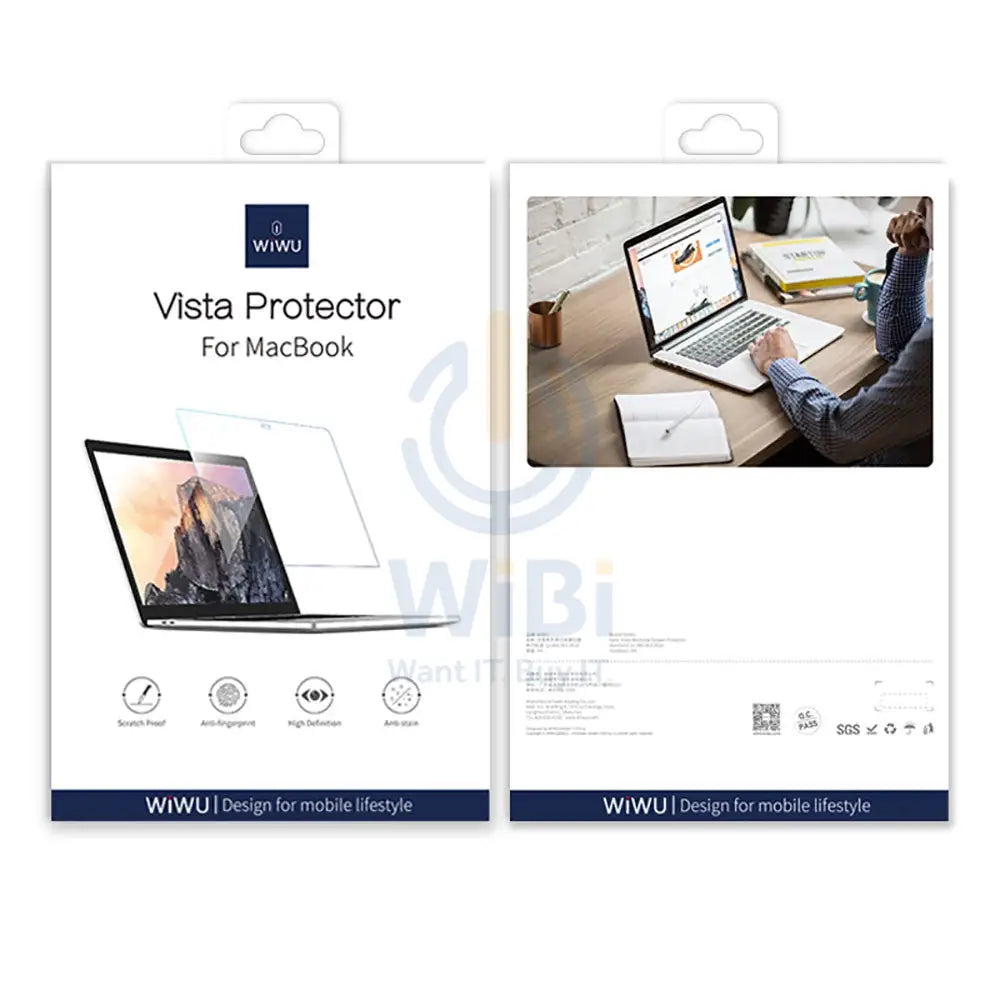 Wiwu Vista Series Screen Protector - Apple Macbook Pro 16 / Clear Accessories > Other Laptop Accessories