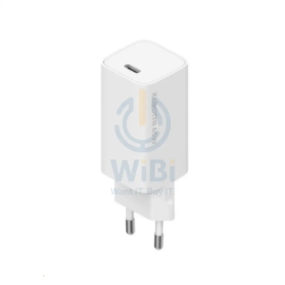 Xiaomi GaN Tech Fast Charger - 65W / USB-C / White Accessories > Power Adapters
