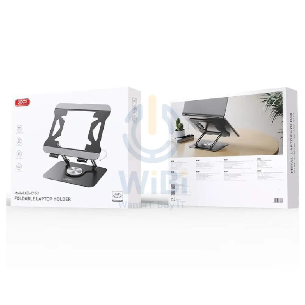 XO C153 Foldable Laptop Holder - Silver Accessories > Laptops > Laptop Stand