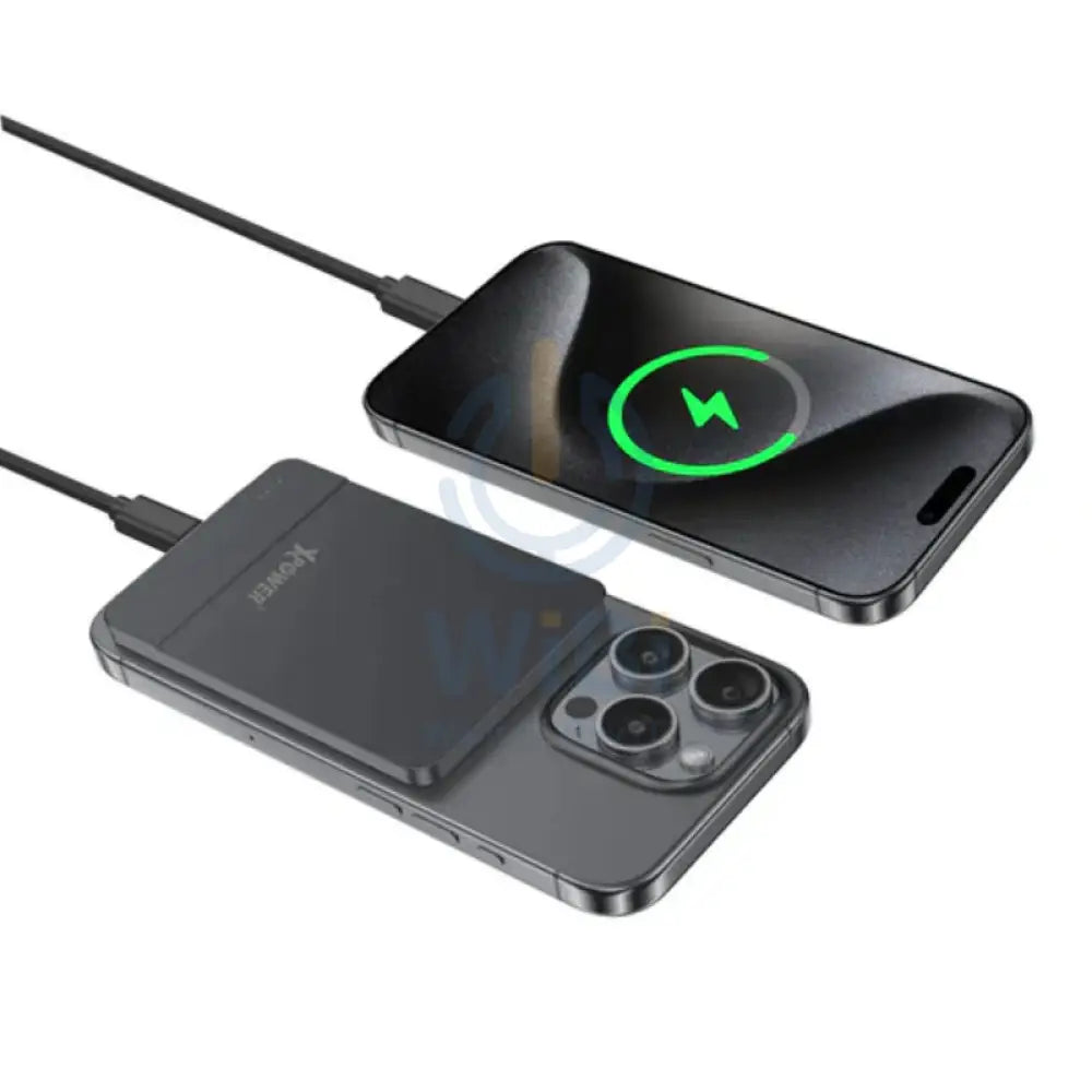 Xpower Wireless Ultra Thin Power Bank - 5000mAh / 20W / Grey Accessories > Power Bank