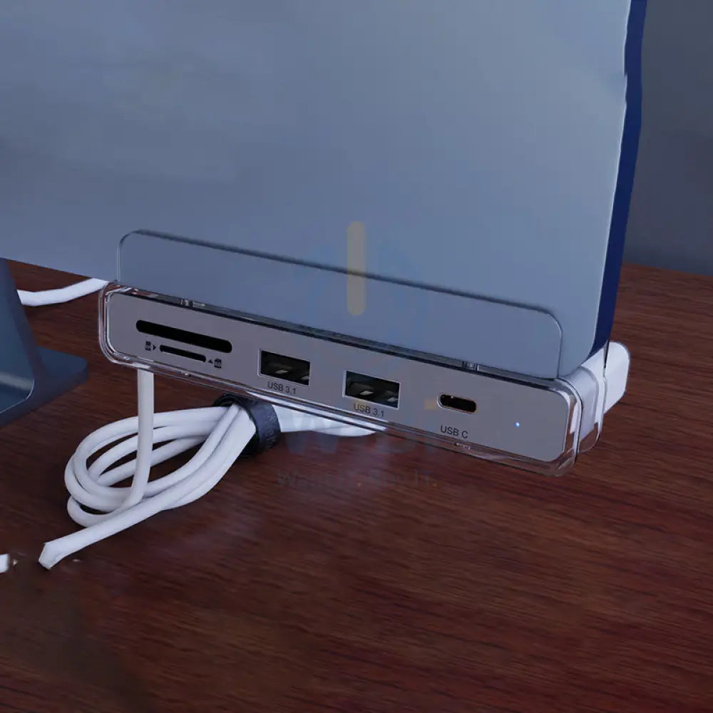 Xtrememac Card Reader - 6-in-1 / USB-C / 4K / SD Card / USB-A / Silver Storage > Memory Cards > Offer Zone