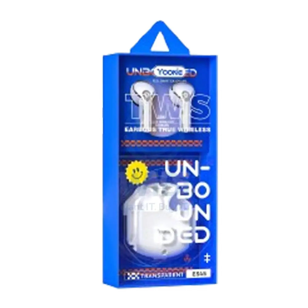 YOOKIE ES45 TWS Transparent Earbuds - 300mAh / White Accessories > Audio > Headphones