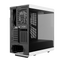 HYTE Y40 Panoramic Tempered Glass With Two 120mm fans, PCI-E 4.0 Vertical Mount included ATX Mid Tower Case - Black/White