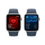 Apple Watch SE (2nd Gen) with Sport Band - LTPO OLED / 44mm / Medium/Large / Bluetooth / Wi-Fi / Storm Blue Smart