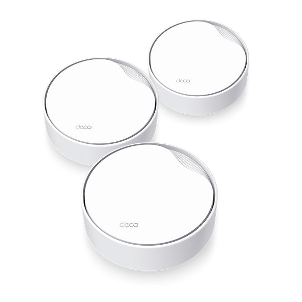 TP-Link (Deco X50-PoE) AX3000 Whole Home Mesh WiFi 6 System with PoE - 2402 Mbps(5 GHz) / 2× 2.5 Gbps ports