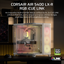 CORSAIR AIR 5400 LX-R LINK Tempered Glass Mid Tower ATX Case - White