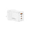 XPower ATOM 67W PD3.0/PPS/QC Foldable Plug Wall Charger - White