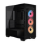 CORSAIR 3500X RS-R ARGB Mid Tower Case - Black