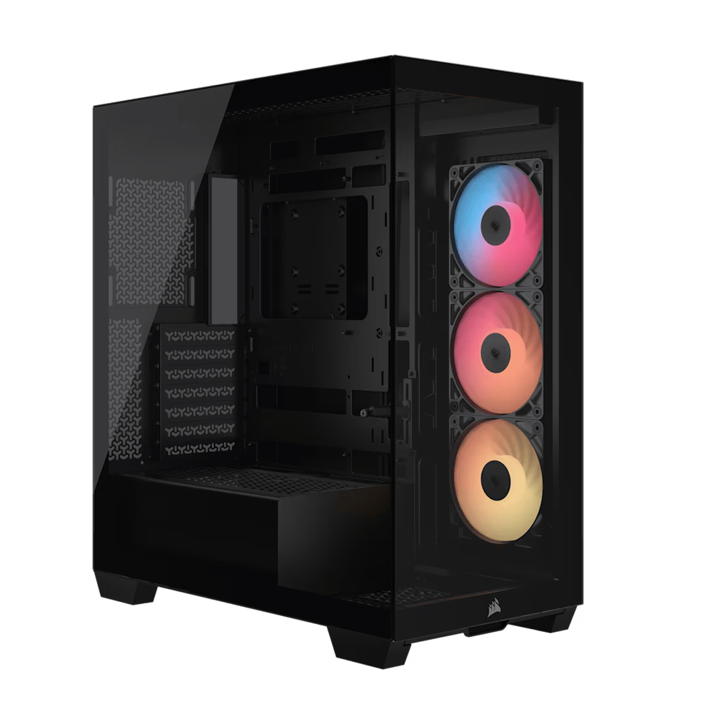 CORSAIR 3500X RS-R ARGB Mid Tower Case - Black