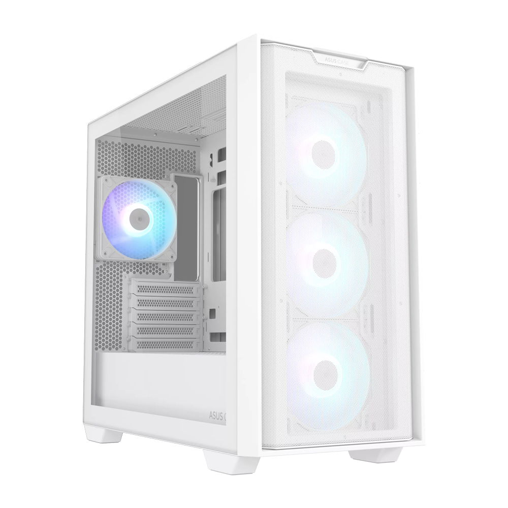 ASUS A21 Plus ARGB ATX Case - White