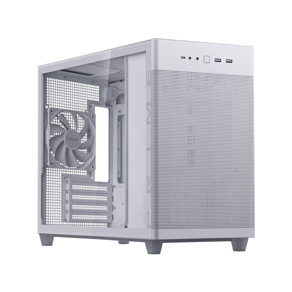 ASUS Prime AP201 Micro-ATX Case - White