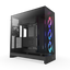NZXT H9 Flow RGB (2025) Dual-Chamber Mid Tower Case With RGB Fans - Black