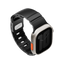 Uniq Alton Silicon Strap for Apple Watch 49/46/45/44mm - Midnight Black