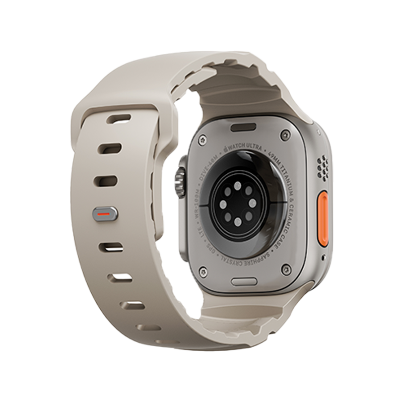 Uniq Alton Silicon Strap for Apple Watch 49/46/45/44mm - Light Sand